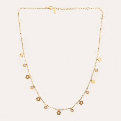 N3VO Fleurita Charm Necklace
