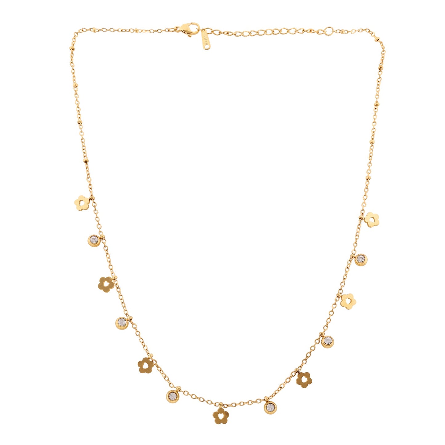 N3VO Fleurita Charm Necklace