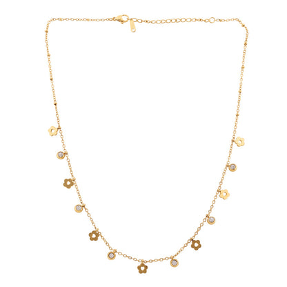 N3VO Fleurita Charm Necklace