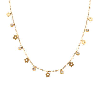N3VO Fleurita Charm Necklace