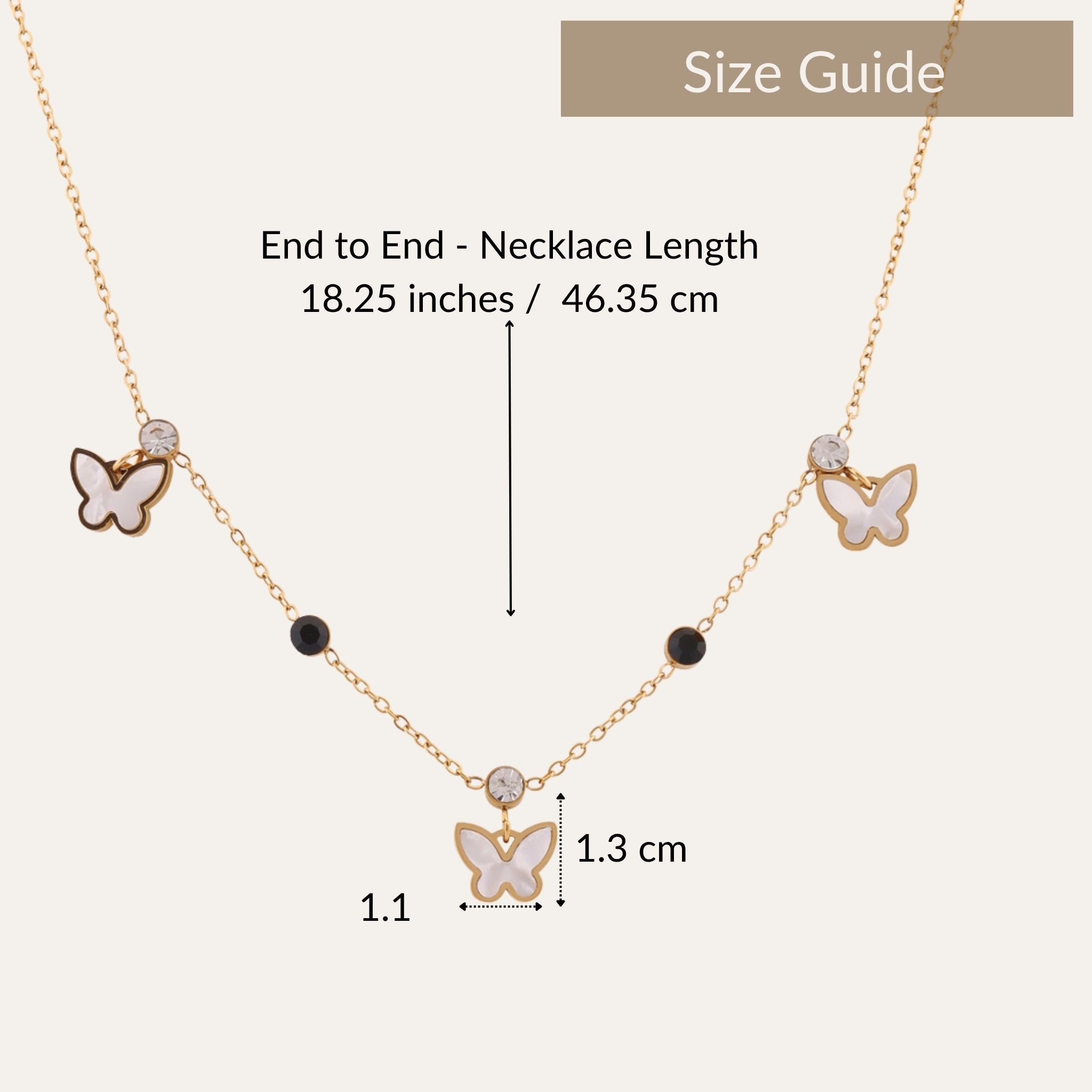 Papillon Whisper Necklace N3VO