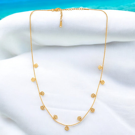 Rosette Whisper Necklace