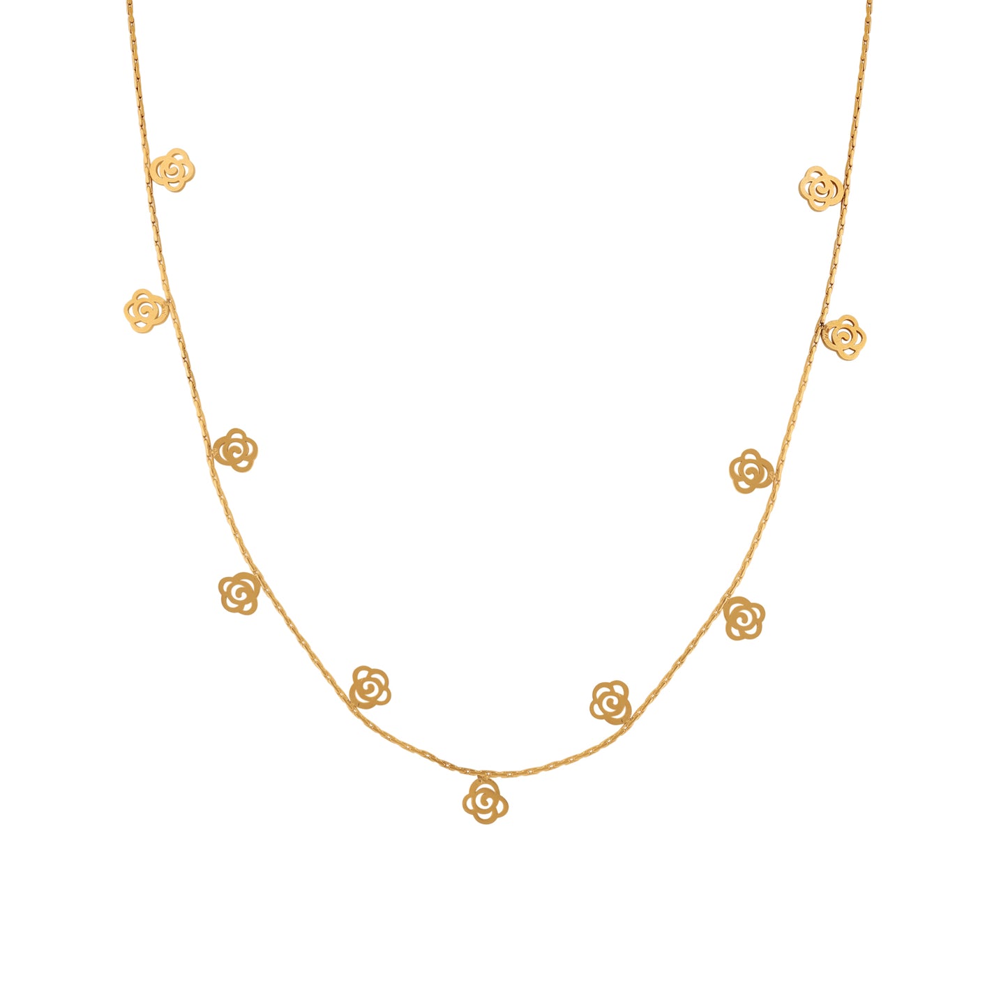 N3VO Rosette Whisper Necklace