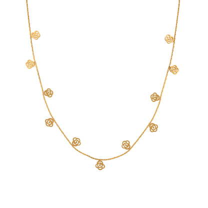 N3VO Rosette Whisper Necklace