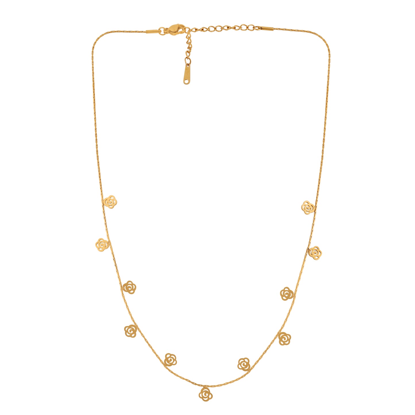 N3VO Rosette Whisper Necklace