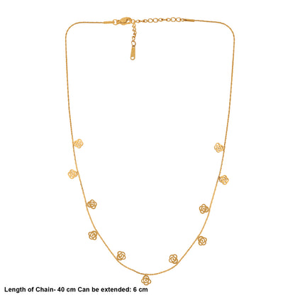 N3VO Rosette Whisper Necklace