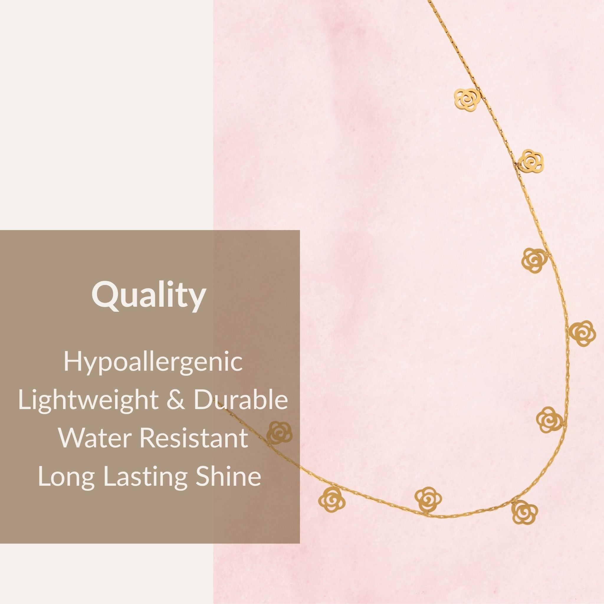 Rosette Whisper Necklace N3VO