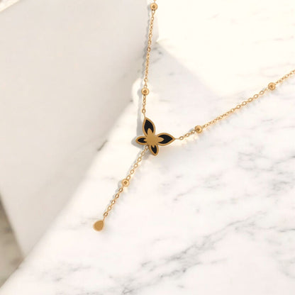 N3VO Noir Bloom Lariat