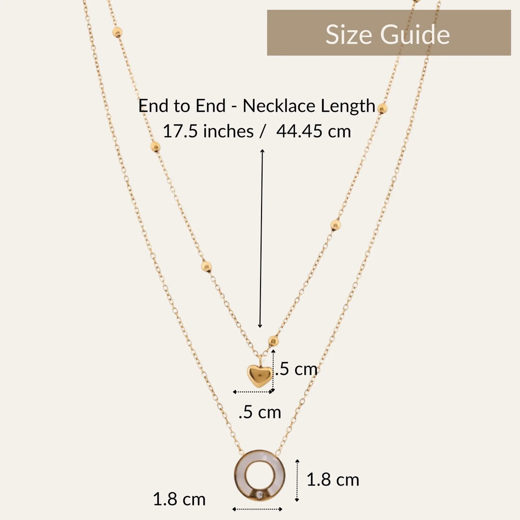 Halo Heart Necklace N3VO