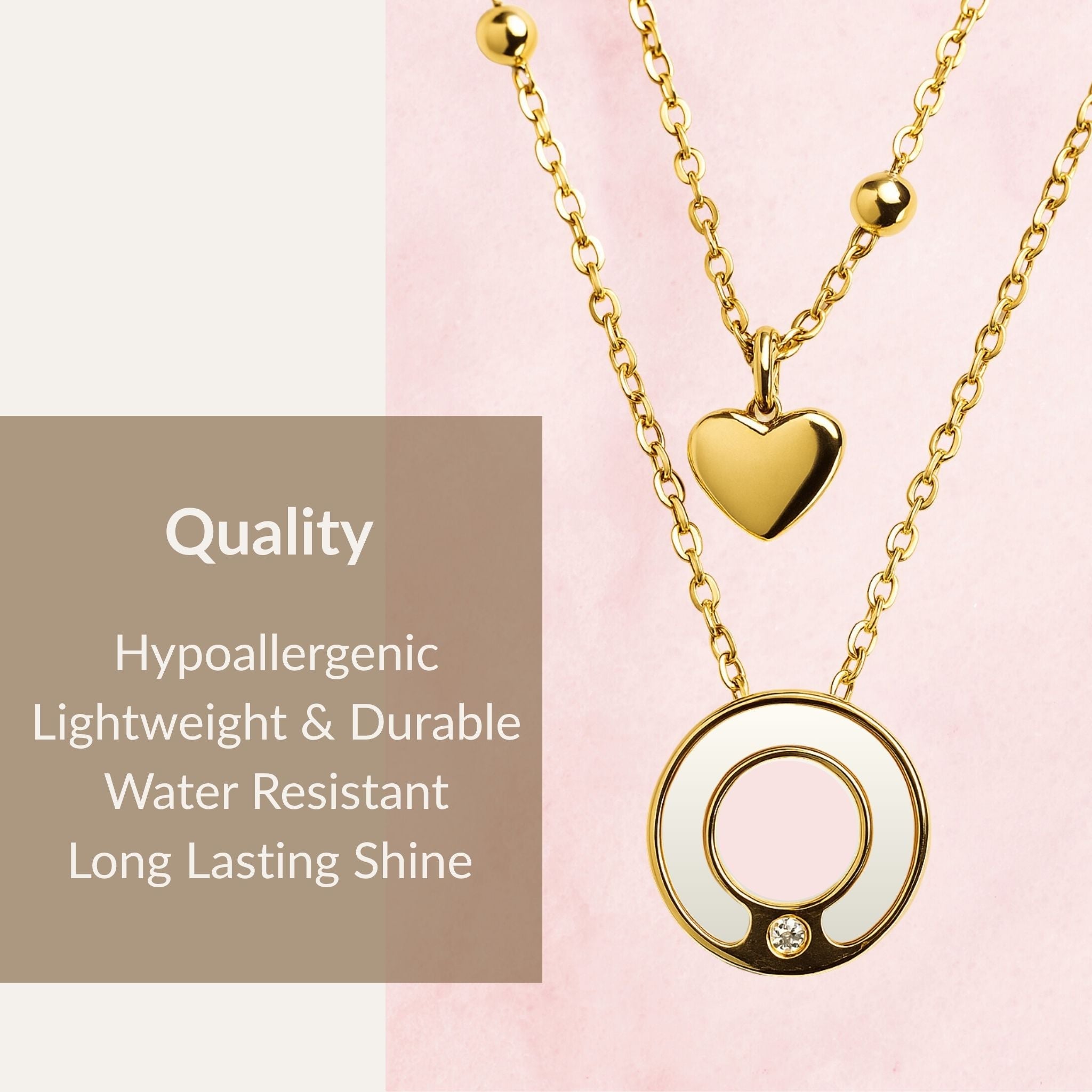 Halo Heart Necklace N3VO