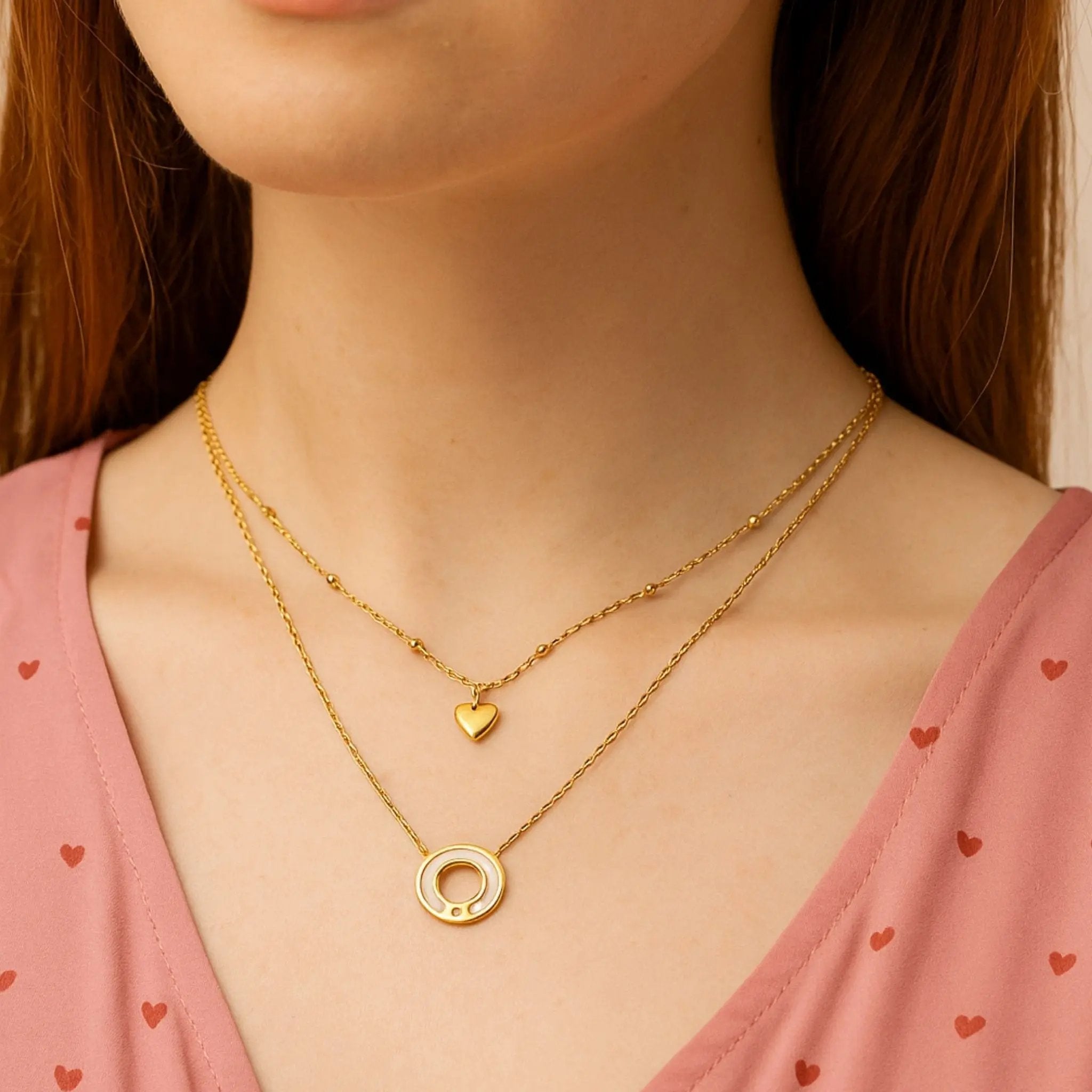 Halo Heart Necklace N3VO