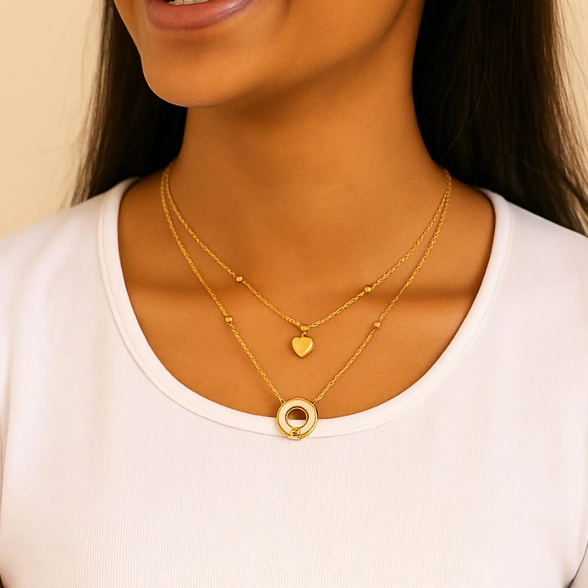 Halo Heart Necklace N3VO