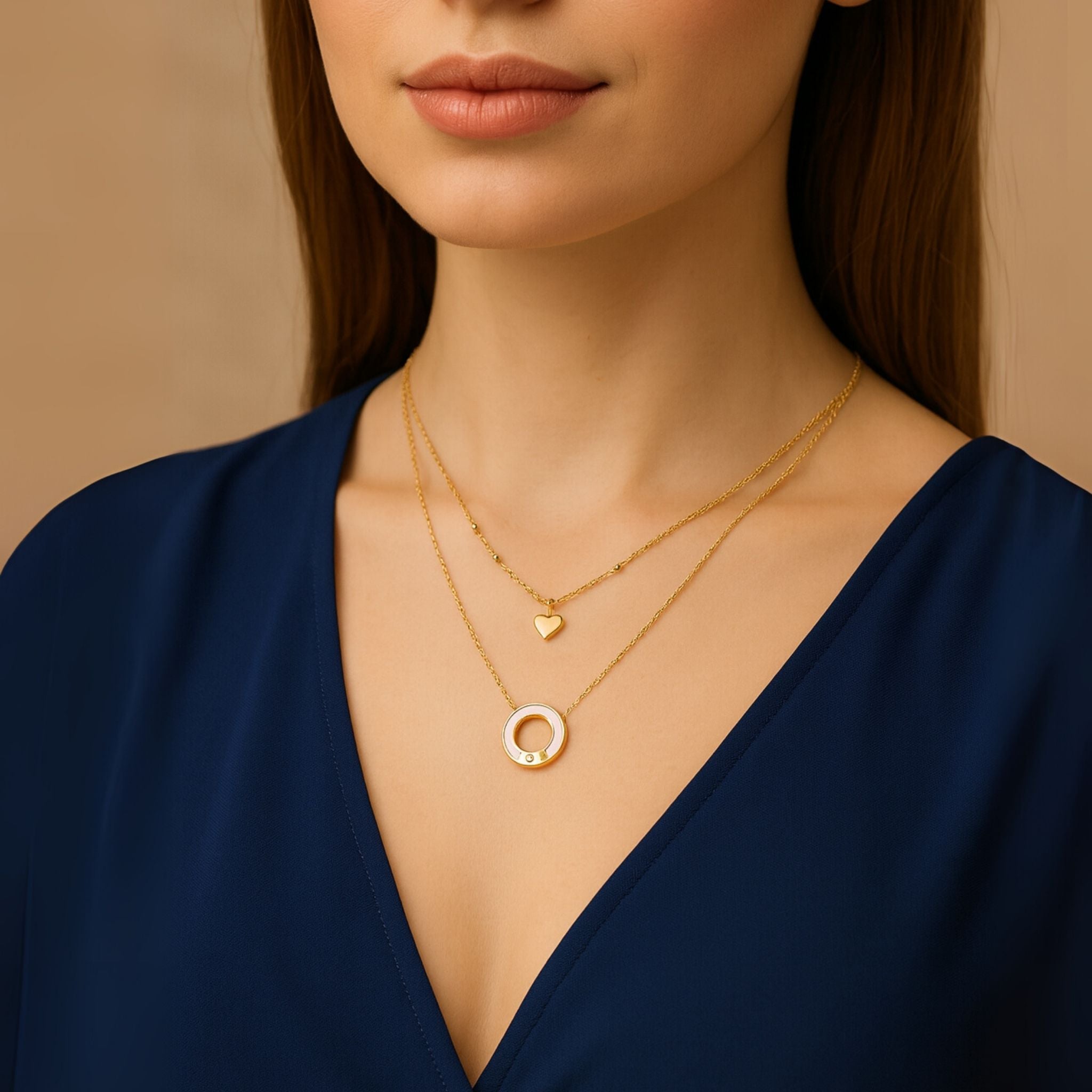 Halo Heart Necklace N3VO