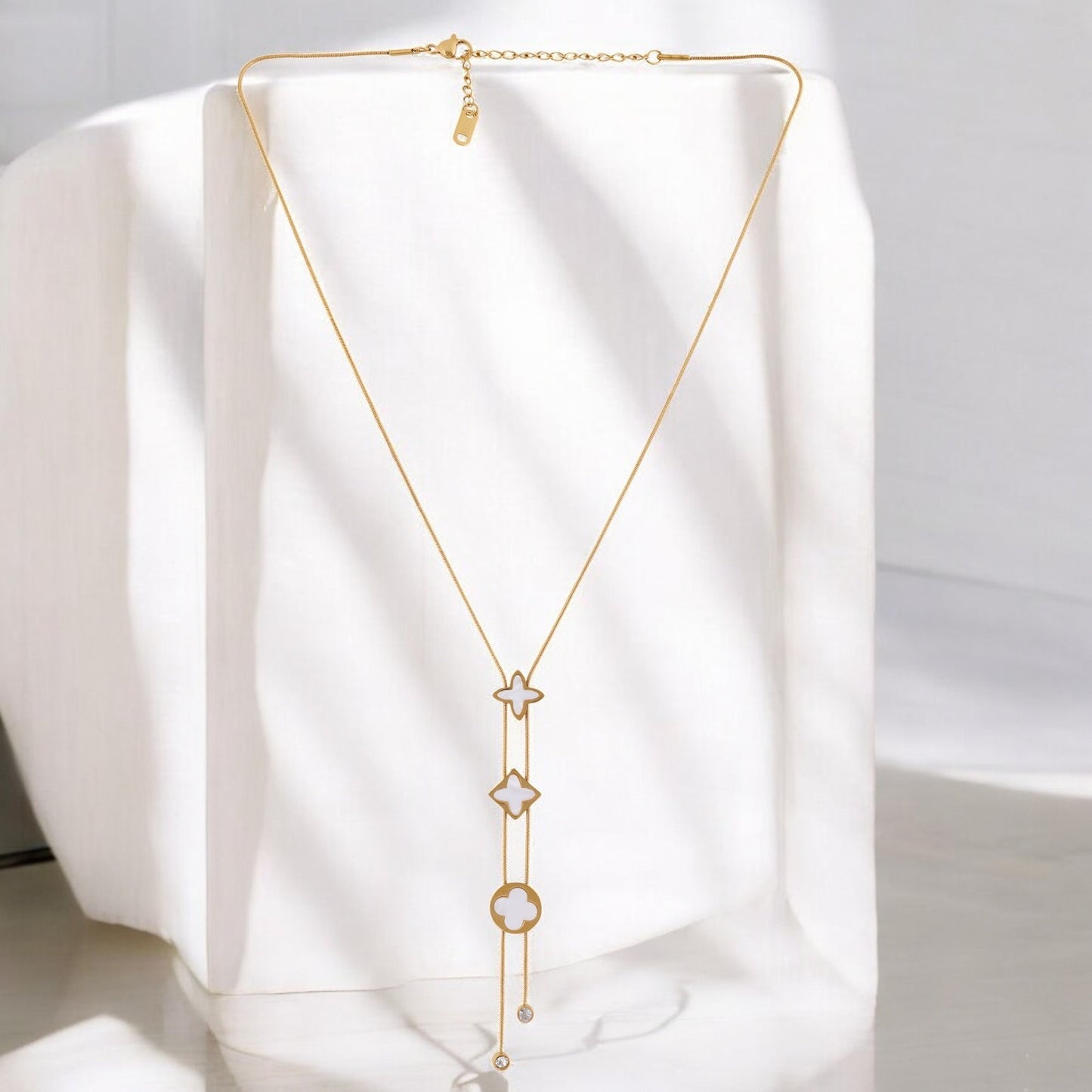 N3VO Elara Cascade Necklace