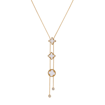 N3VO Elara Cascade Necklace