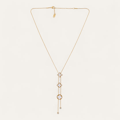N3VO Elara Cascade Necklace