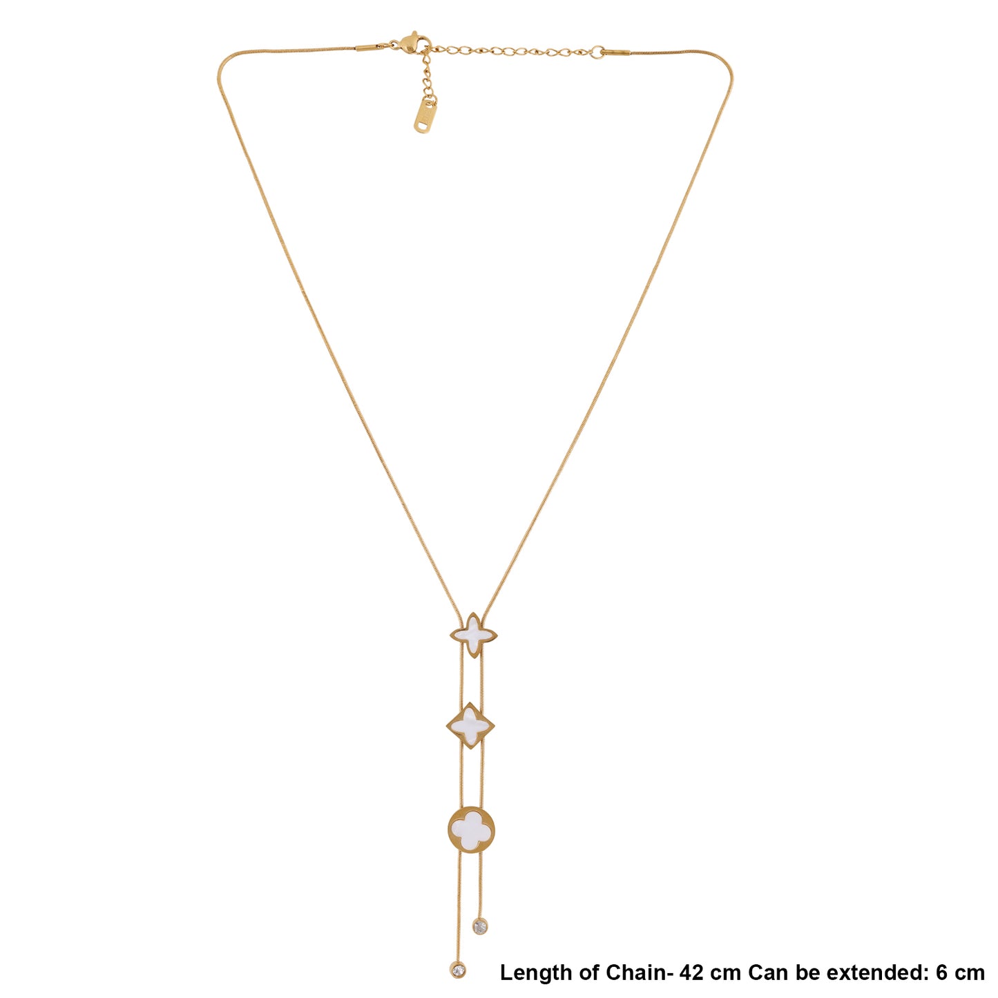 N3VO Elara Cascade Necklace