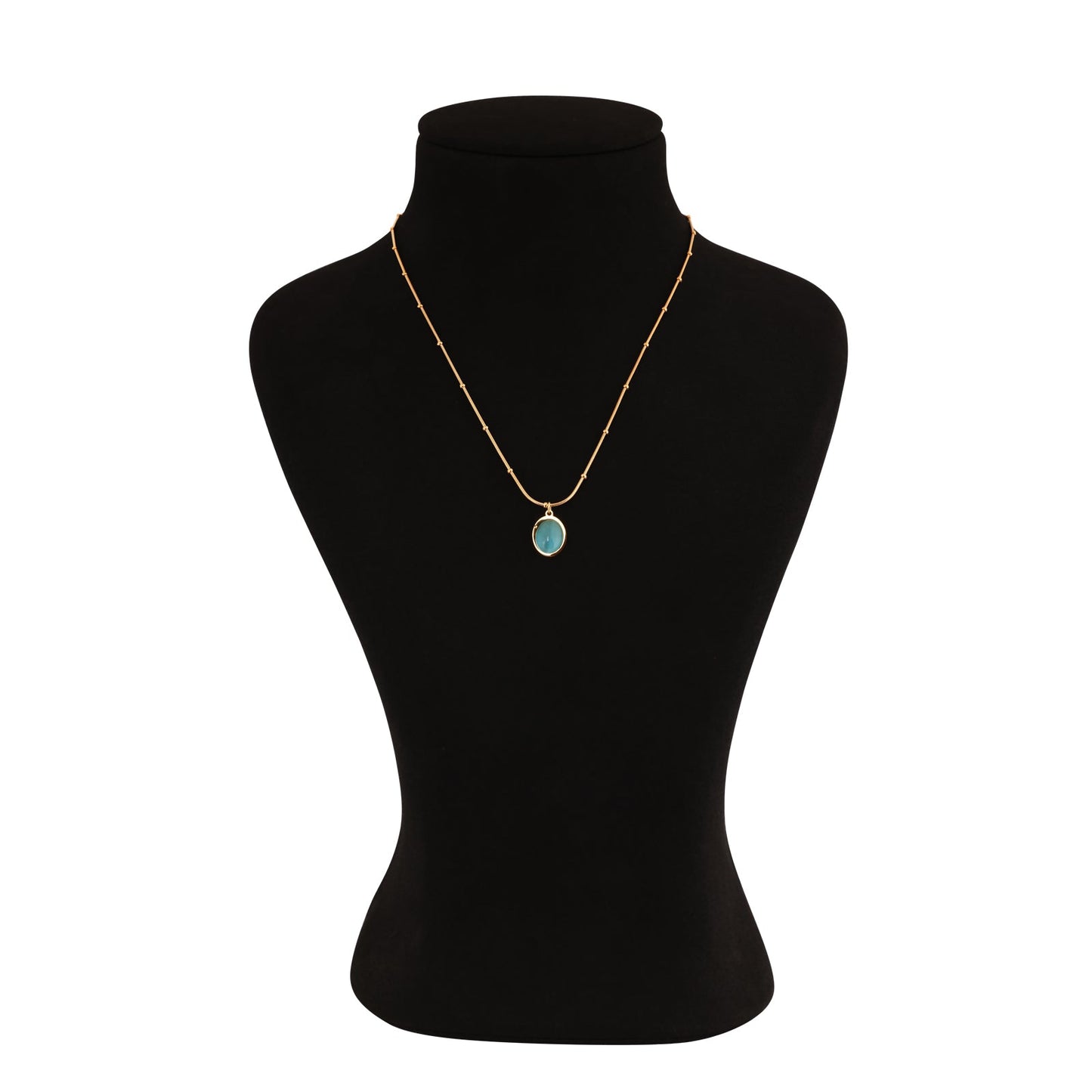 N3VO Azure Droplet Necklace