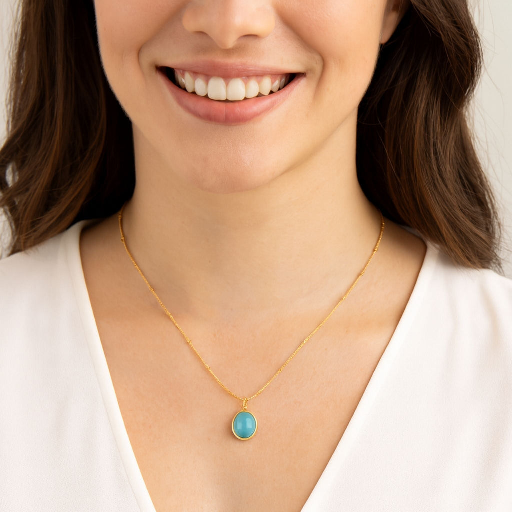 Azure Droplet Necklace N3VO