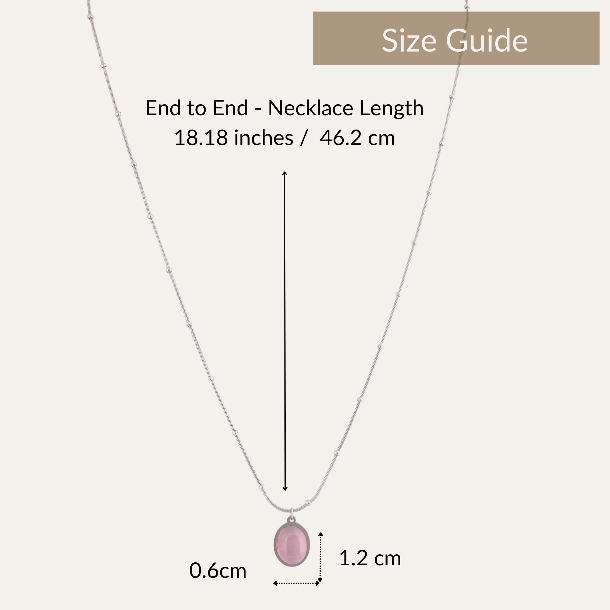 Rosewater Glow Necklace N3VO