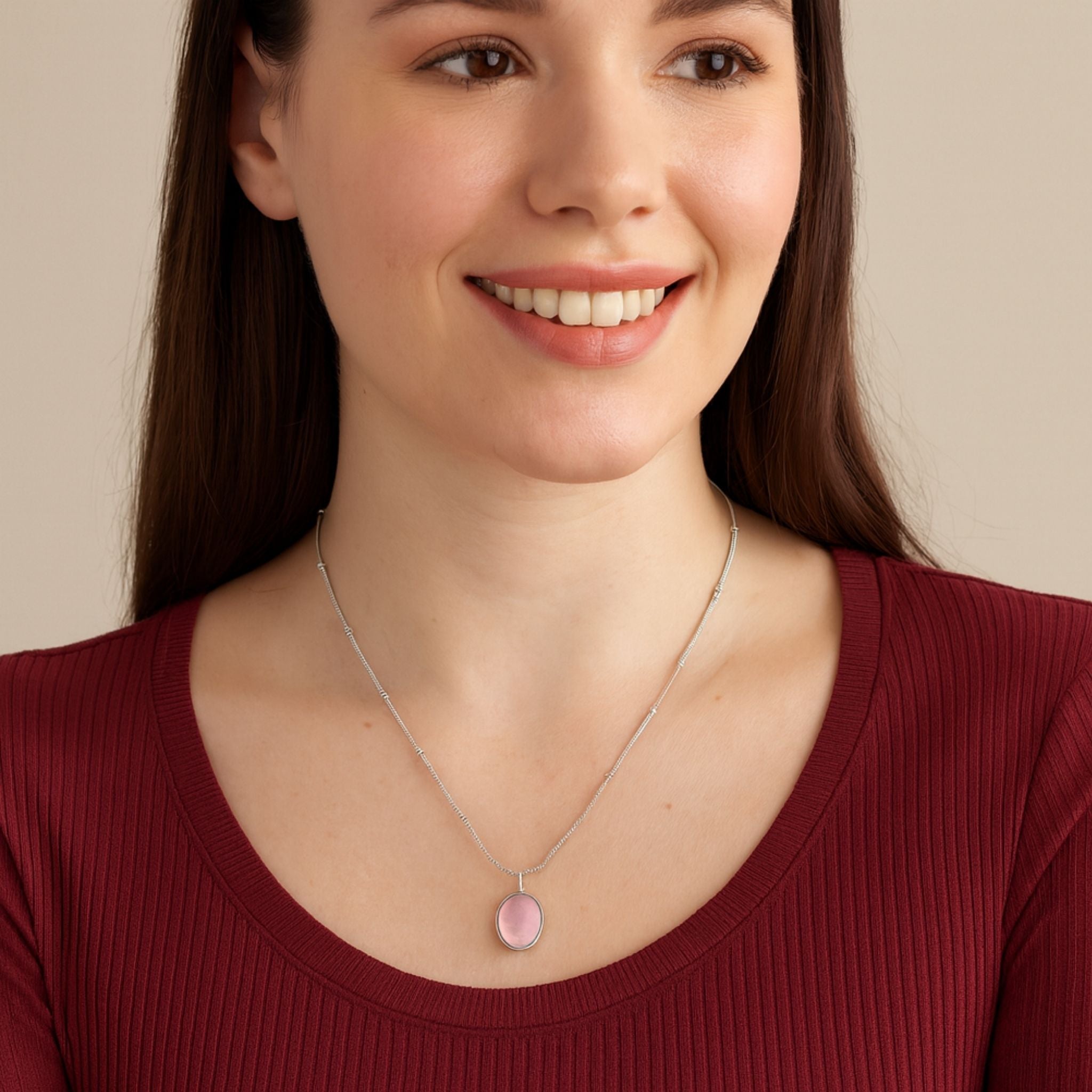 Rosewater Glow Necklace N3VO