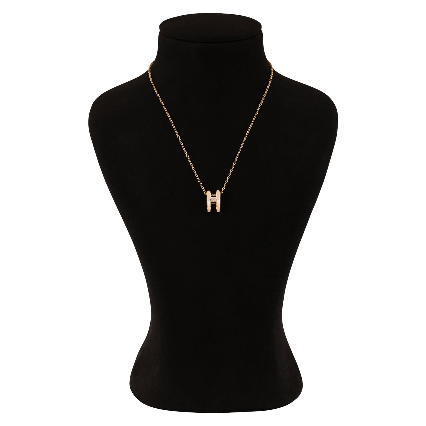 N3VO Embrace Ring Pendant Necklace
