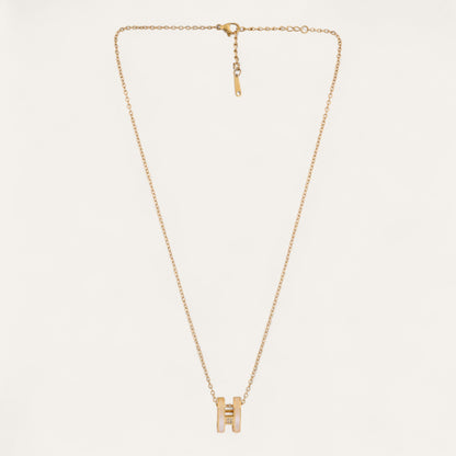 N3VO Embrace Ring Pendant Necklace