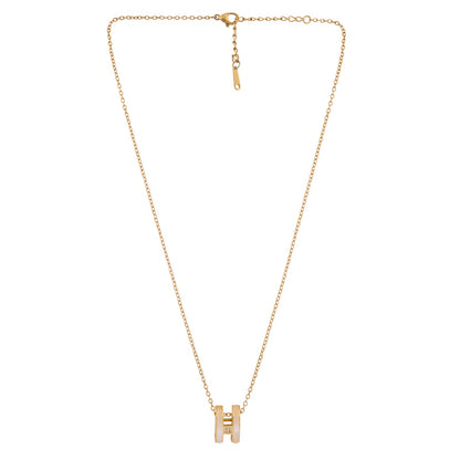 N3VO Embrace Ring Pendant Necklace