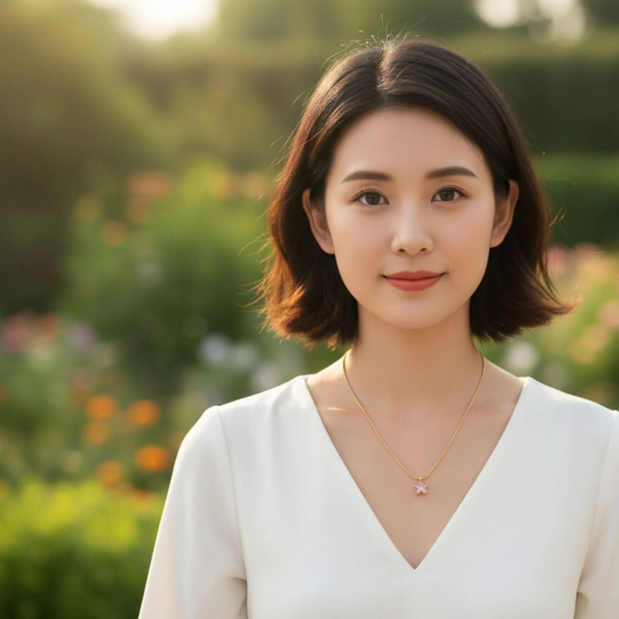 Blush Star  Necklace N3VO