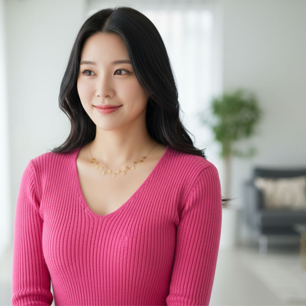 Dainty Floral Necklace N3VO