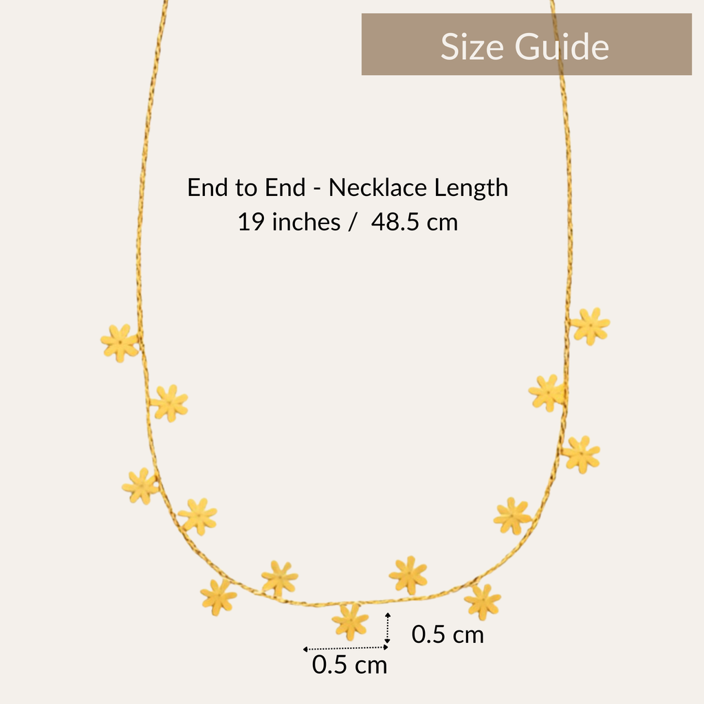 Dainty Floral Necklace N3VO