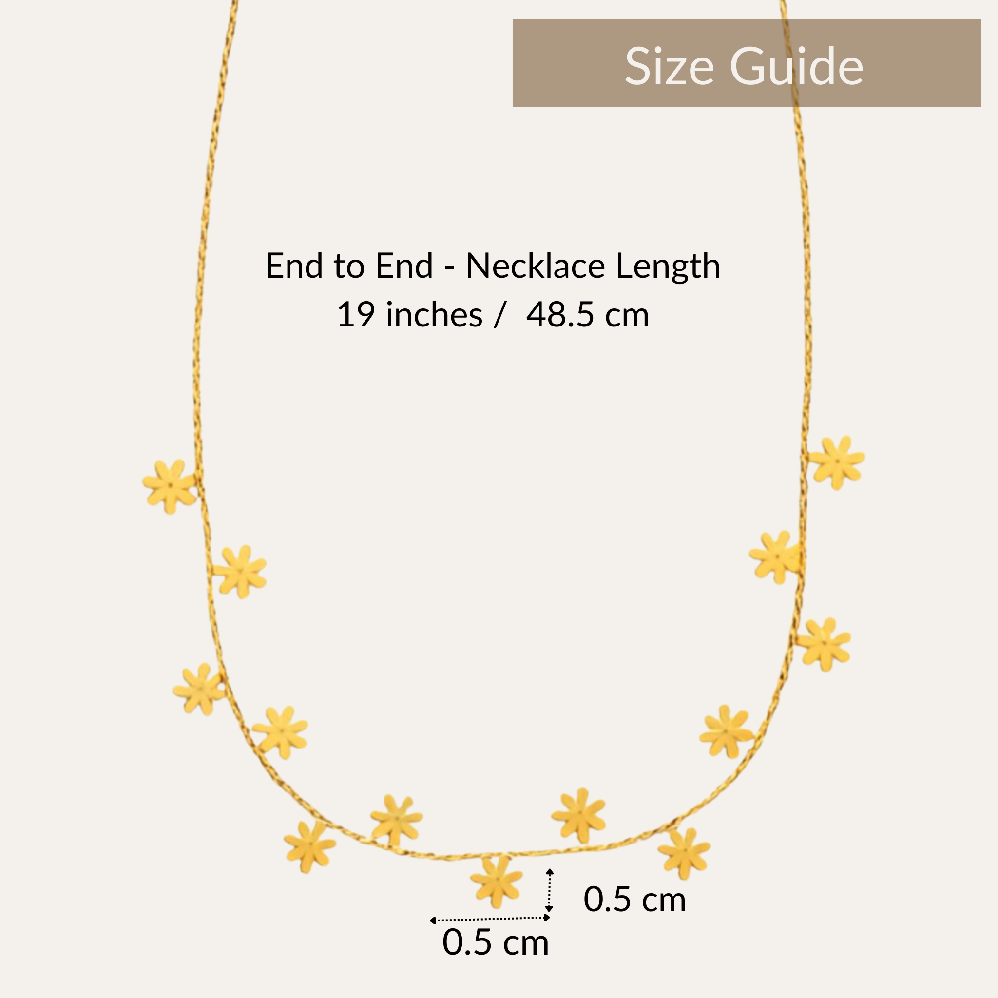 Dainty Floral Necklace N3VO