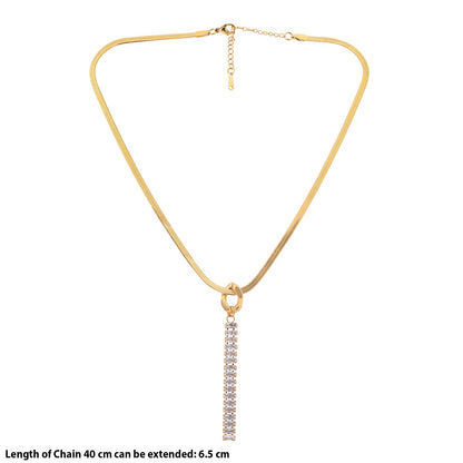 N3VO Golden Cascade Jewelry Set