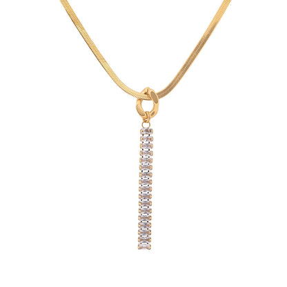 N3VO Golden Cascade Jewelry Set