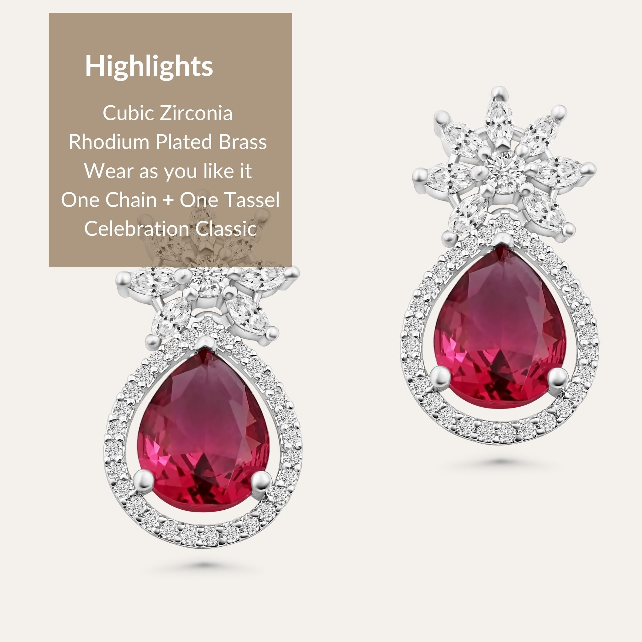 Crimson Star Jewelry Set N3VO