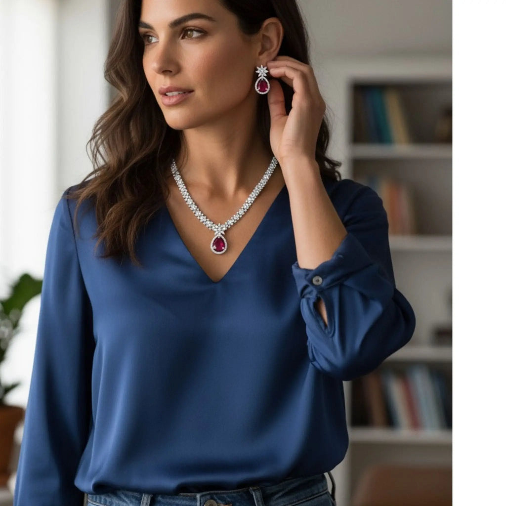 Crimson Star Jewelry Set N3VO