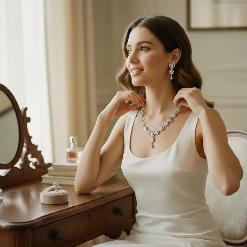 Opaline Alba Jewelry Set N3VO