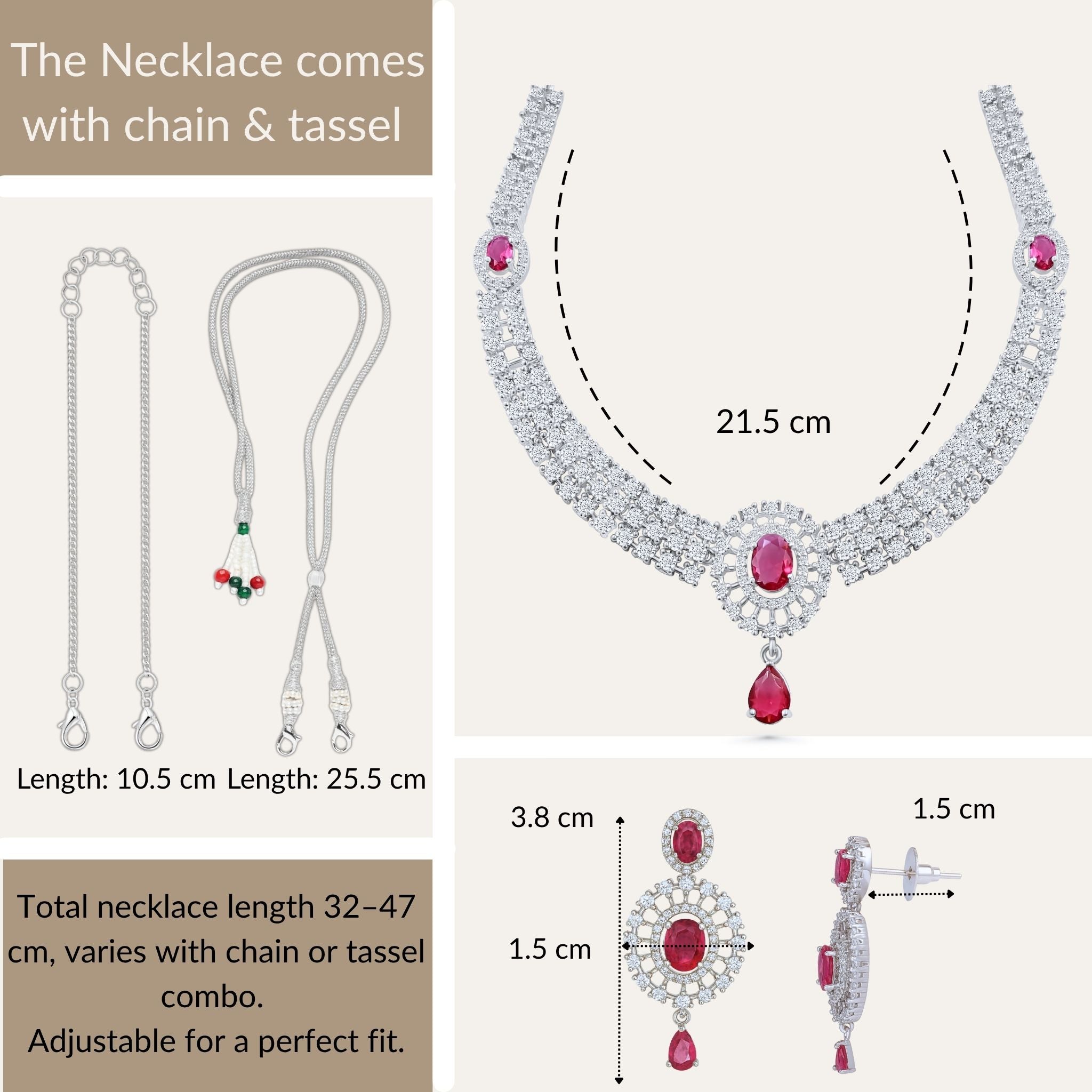 Crimson Imperial Jewelry Set N3VO