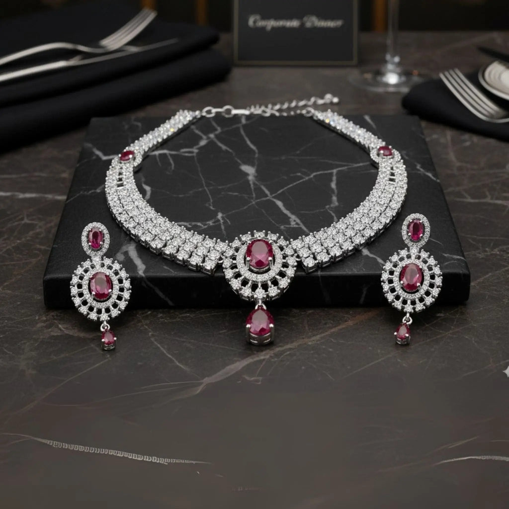Crimson Imperial Jewelry Set N3VO