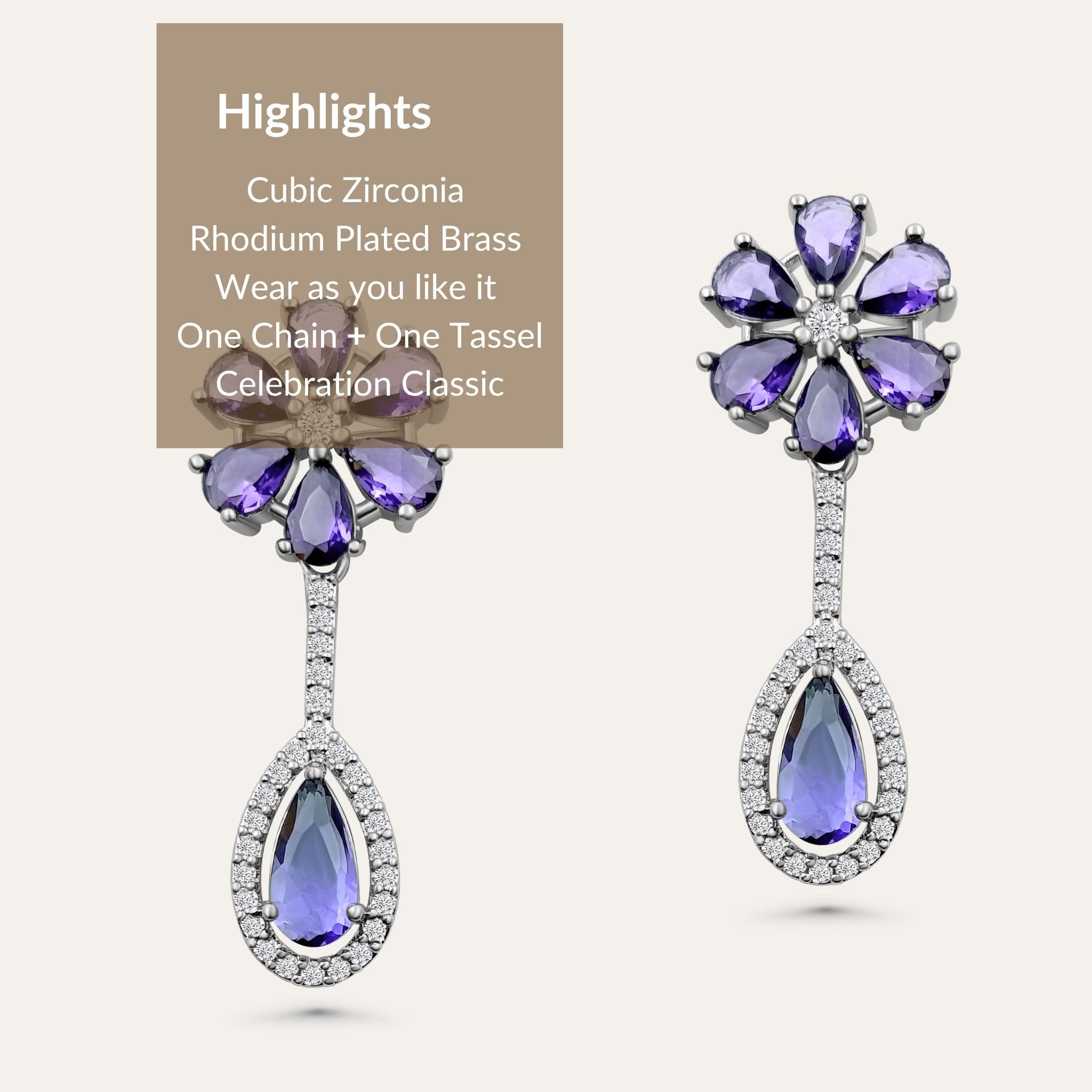 Orchid Violetta Jewelry Set N3VO