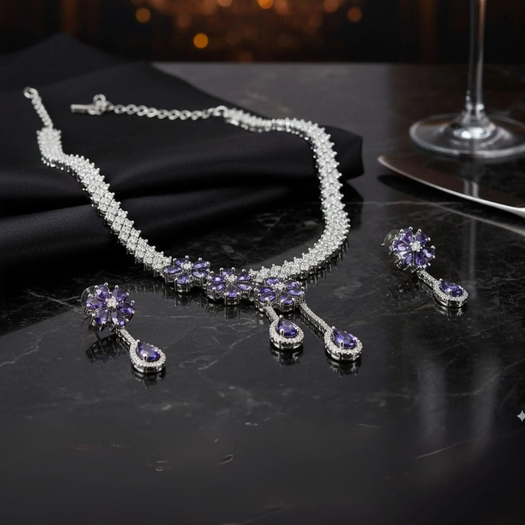 Orchid Violetta Jewelry Set N3VO