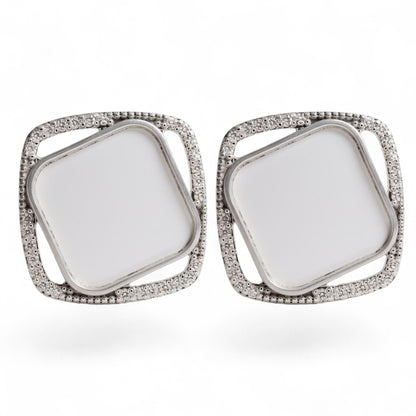 N3VO Luxe Pavé Earrings